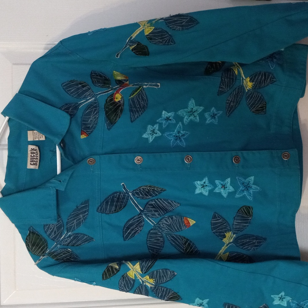 Vintage Chico's denim jacket
